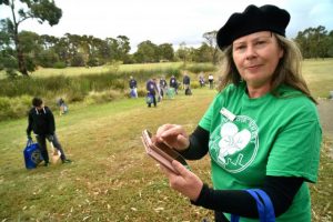 Litter app to count trash