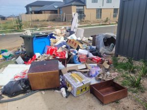 Frustration at rubbish dumping