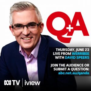 ABC’s Q+A to record live from Werribee