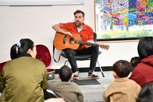 Josh Pyke performs in Point Cook