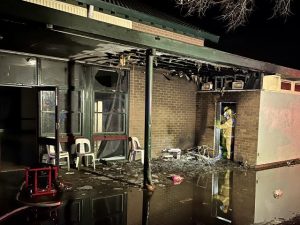 Suspicious fire damages Kelly Park Community Centre