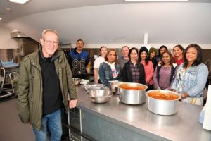 Not so typical soup kitchen launches