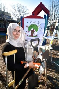 A library filled with odds and ends