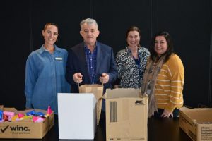 Dignity packs available at community centres