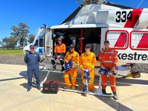 Werribee firefighter joins flood rescue team