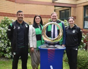 Championship trophy brings cheer to Werribee Mercy