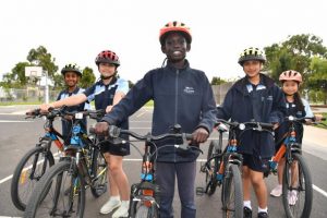 St John the Apostle ready to ride