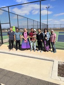 Tennis club’s funding ace