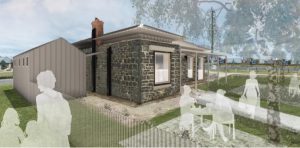 Proposal to transform Doherty’s House from ruined cottage into thriving cafe