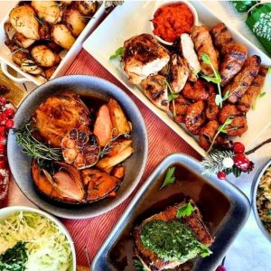 Taman Grill House feast