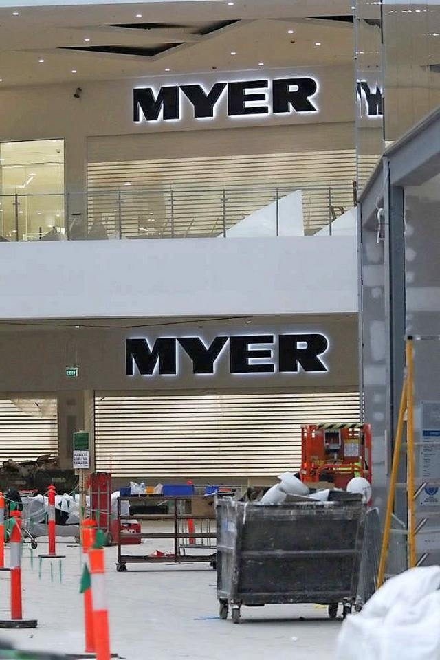 Myer Pacific Werribee among latest retailers forced out by repairs
