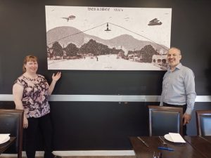 Artist winds back the clock