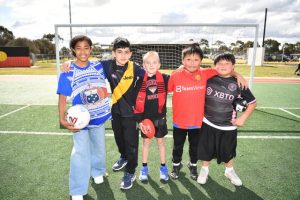 Footy colours for cancer