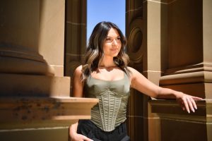 Bella turns the Paige