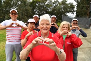 Bev’s walking award