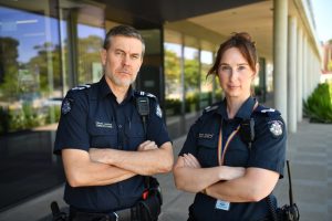 Police walk off the job