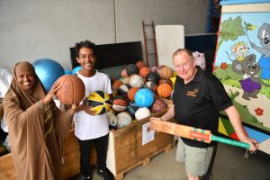 Sport equipment needed