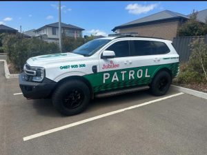 Private security on patrol