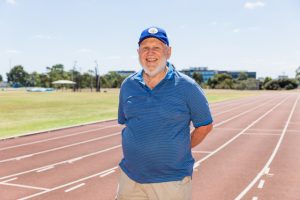Athletics mentor honoured