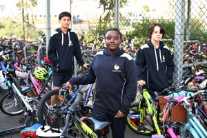 Students take a sweet ride