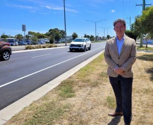 Road resurfacing continues