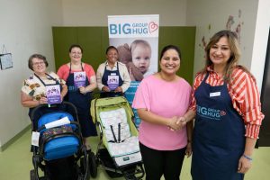 Womenspire gives hugs