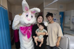 Easter Bunny delivers joy