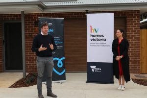 Construction on new social housing in Werribee finishes