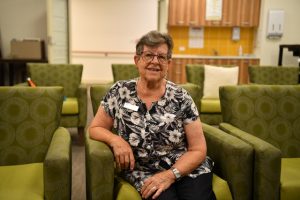 Sister Silvia lends a hand