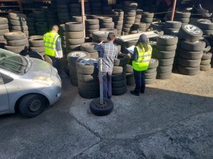 EPA targets businesses in tyre dumping blitz