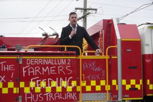 Levy protested in Werribee