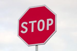 Cross carefully in wet