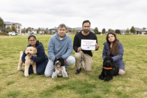 Call for off-leash dog park