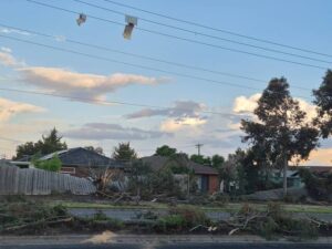 Tornado hits Werribee