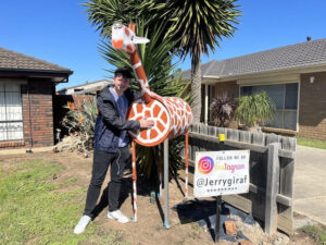 Jerry meets biggest fan