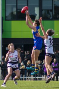 Defender makes her mark with eye on AFLW
