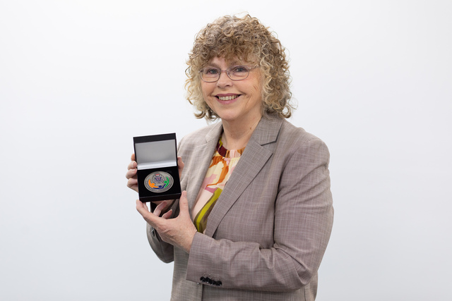 Barrera wins police award