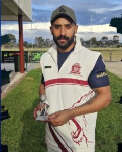 Cricket comp hitting sixes