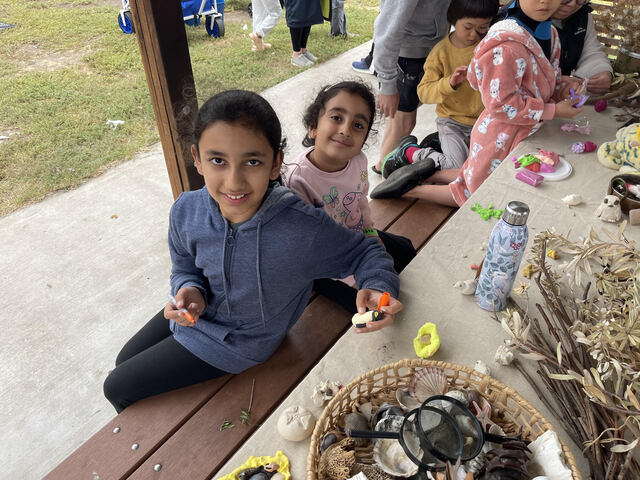 Kidding around the coastal park