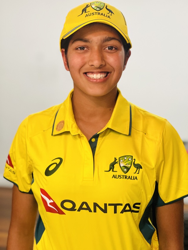 Cricket star on the rise
