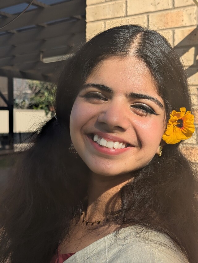 Nivedya is using her voice