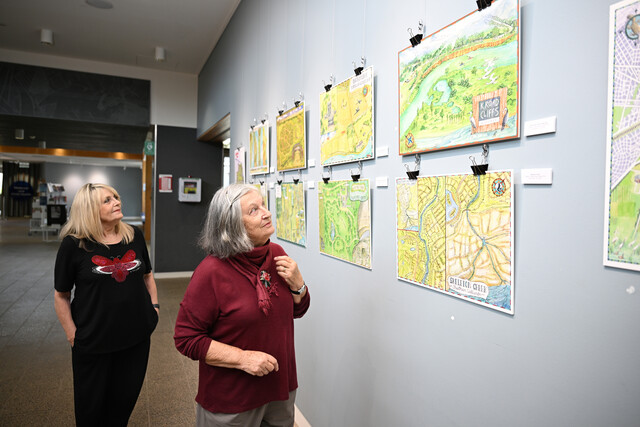 Exhibition maps Wyndham