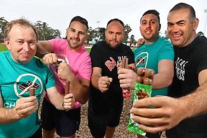 Jofre boys take part in the no chocolate challenge