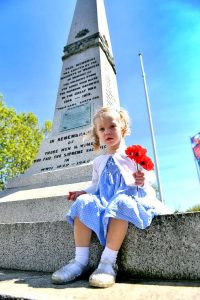 Poppies to remember the fallen