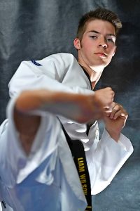 Taekwondo teen back in action