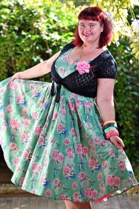 Eilis gets all dressed up for Frocktober