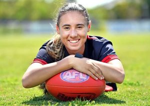 Aliesha signs AFL deal with Melbourne FC