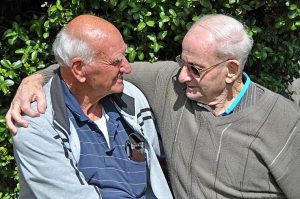 Childhood friends reunited after 70 years