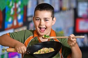 A school rich in flavours