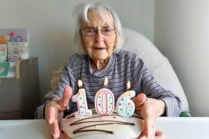 Edna Fisher celebrates 106 years of life